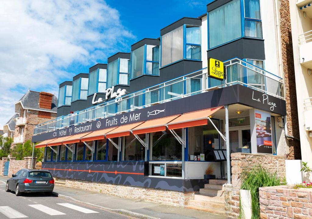 Hotel De La Plage Erquy Exterior foto
